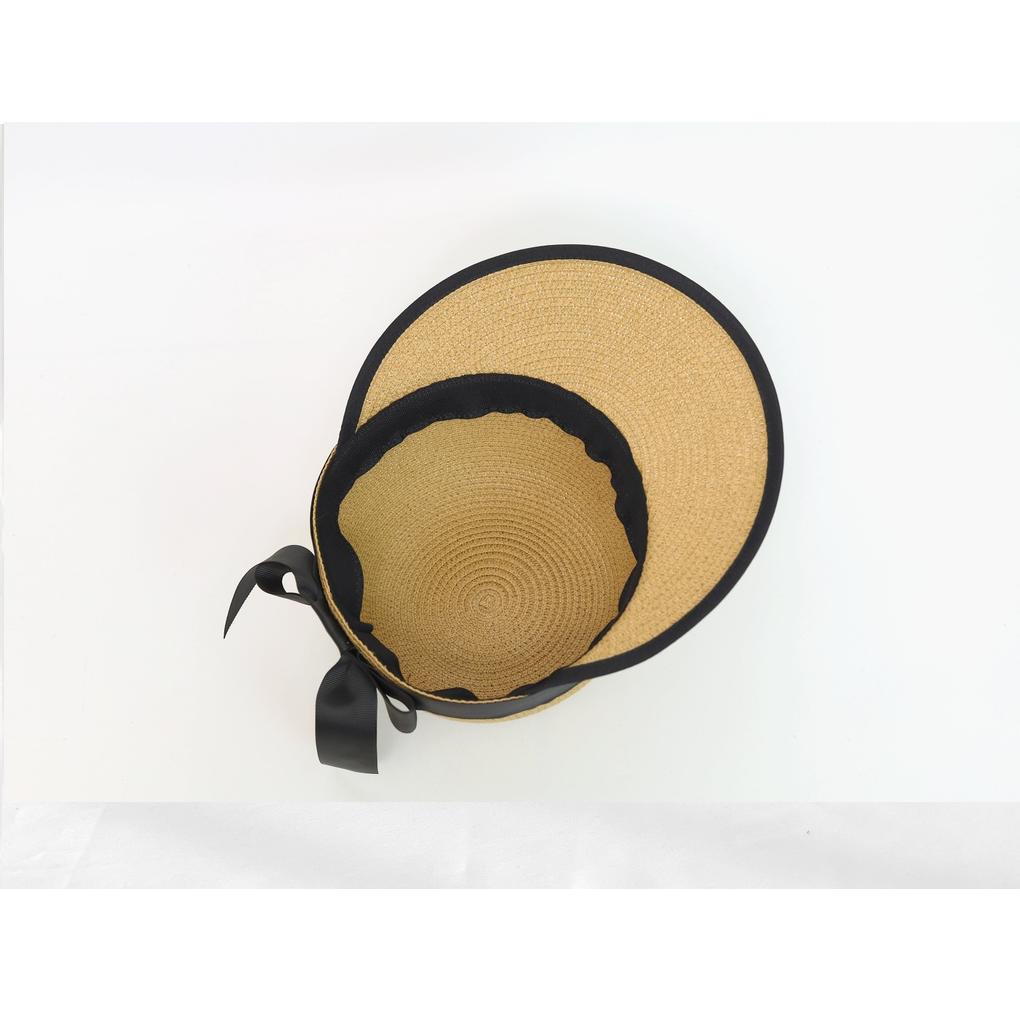 Women's Unisex Ribbon Duck Brim Bucket Hat Bucket Hat