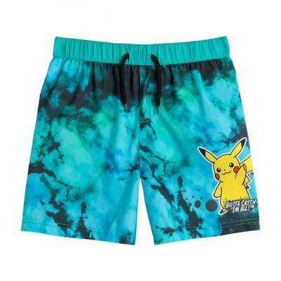 Jungen Pikachu Tie-Dye Badeshorts