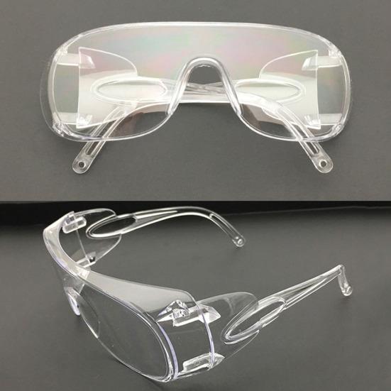 Outdoor Transparent Cycling Wind Dust Proof Anti-Splash Goggles Safety Glasses
