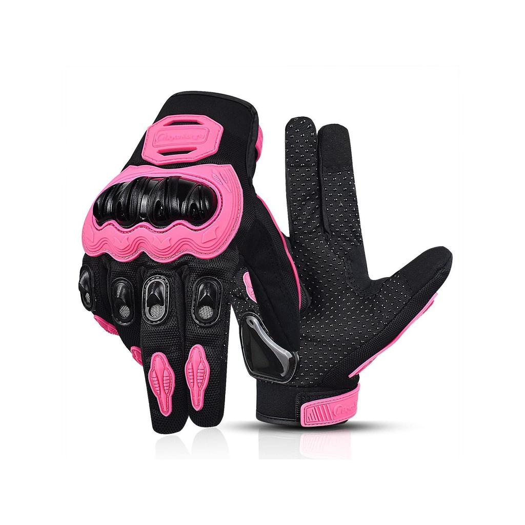 Motorfiets lederen handschoenen voor heren antislip