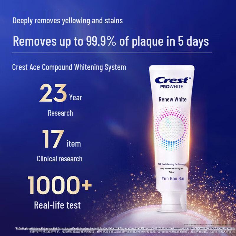 Crest Heat-Activated Whitening Toothpaste