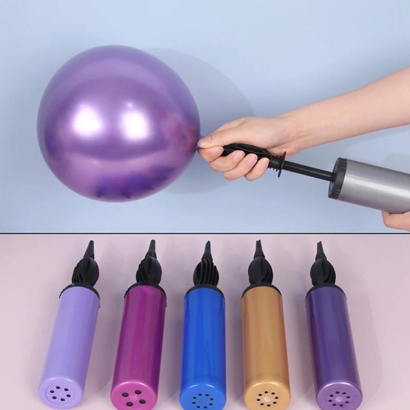 1PC Wedding Valentine's Day Birthday Party Decoration Tools Hand Push Air Pump  Manual Balloon Pump Balloon Inflator
