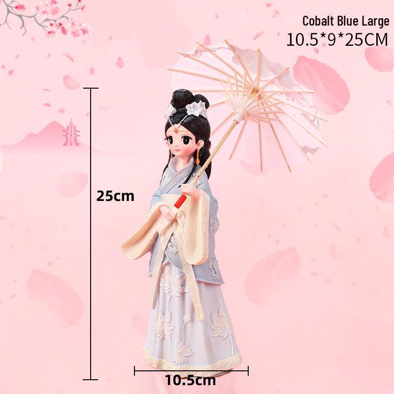 

Зонт Ханьфу в дворцовом стиле: Студенческие подарки и декор для путешествий Colored Box Packaging