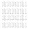 Locking Shelf Clip for Cabinets 40Pcs Clear Plastic Shelf Supports Pegs for Kitchen Bookcases Furniture Hardware