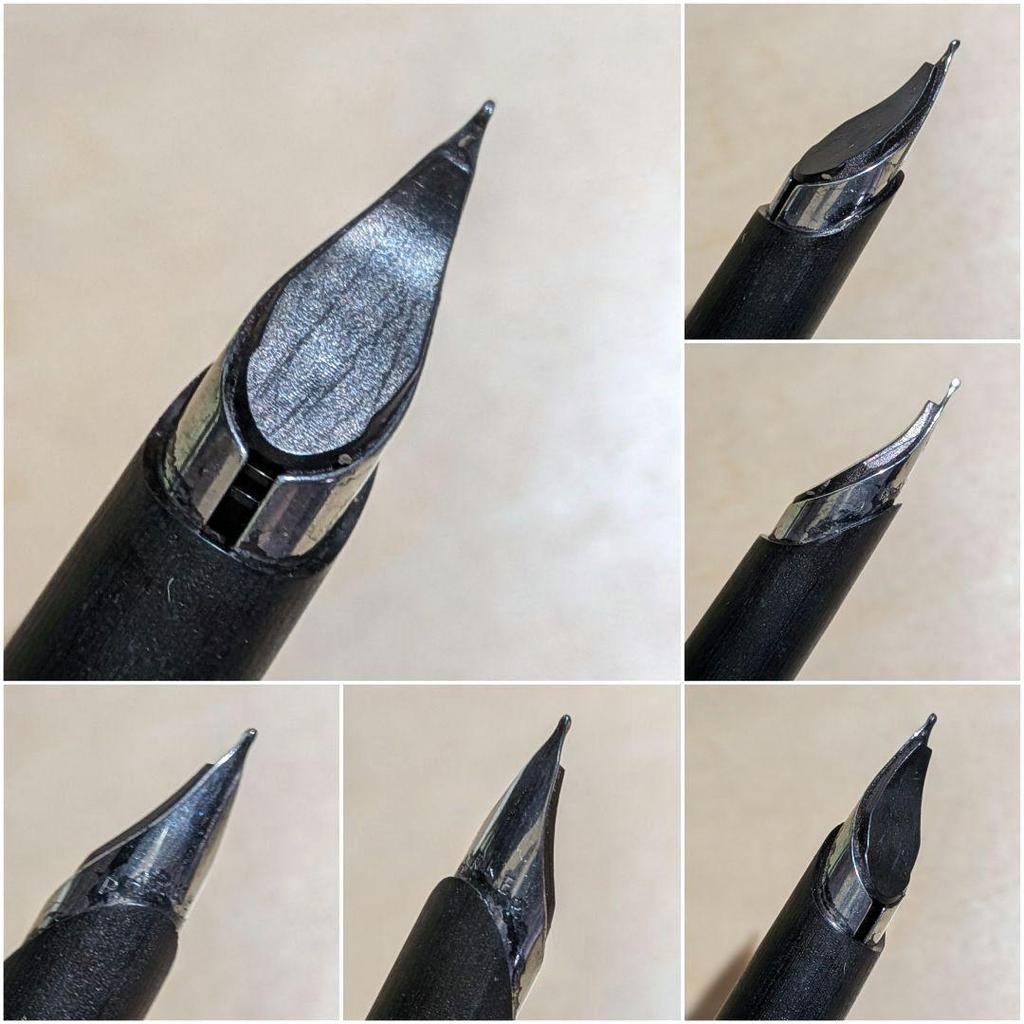 Used Genuine PARKER Fountain Pen, Stainless Steel Barrel, Retro, Vintage