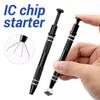 Pinza per Componenti Elettronici Quattro Griffe Estrattore Chip IC Raccoglitore Viti Pinzette Strumento di Raccolta Pinza in Metallo Strumento Manuale per Riparazioni
