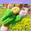Good Crocodile Friend And Chick Bear Rabbit Dual Plush Keychain For Gift Items