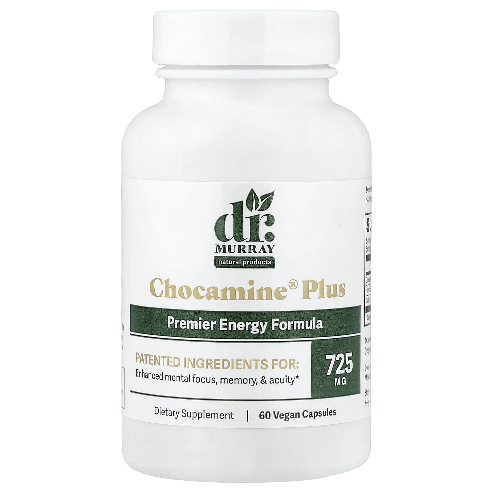 

Dr. Murray s Chocamine® Plus, 60 Veggie Capsules