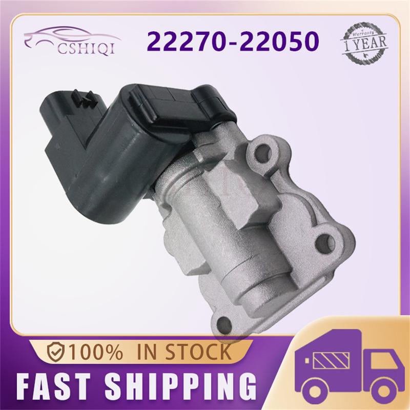 22270-22050 2227022050 Zawór sterowania biegiem jałowym 22270-22010 Do Chevrolet Prizm Toyota Corolla 1.8L 222700D030 22270-0D030