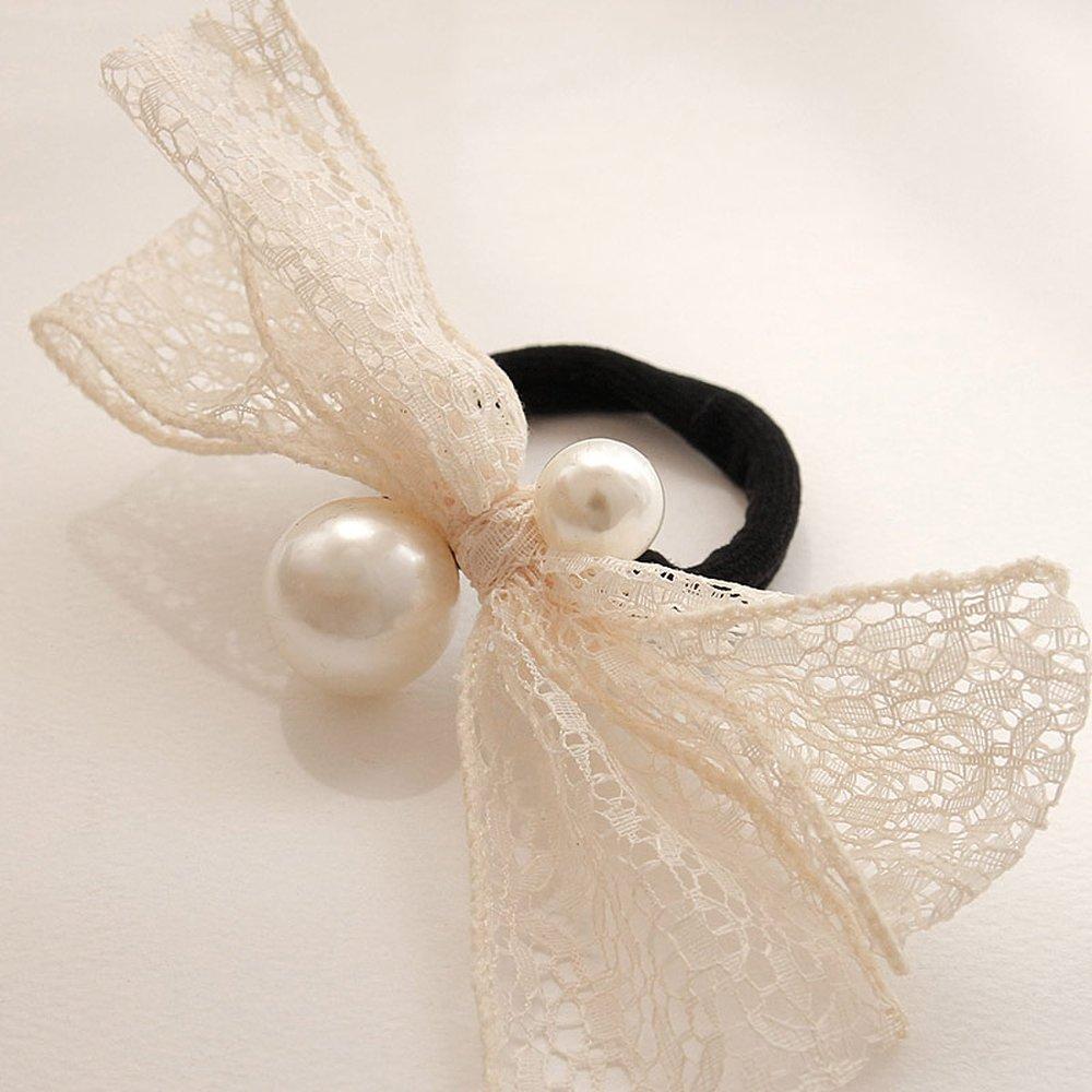 Jlauren Lace Pearl Hair Band H01014