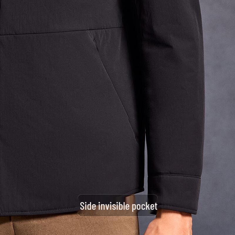 Antonio Men's Business Wool-Lined Padded Jacket