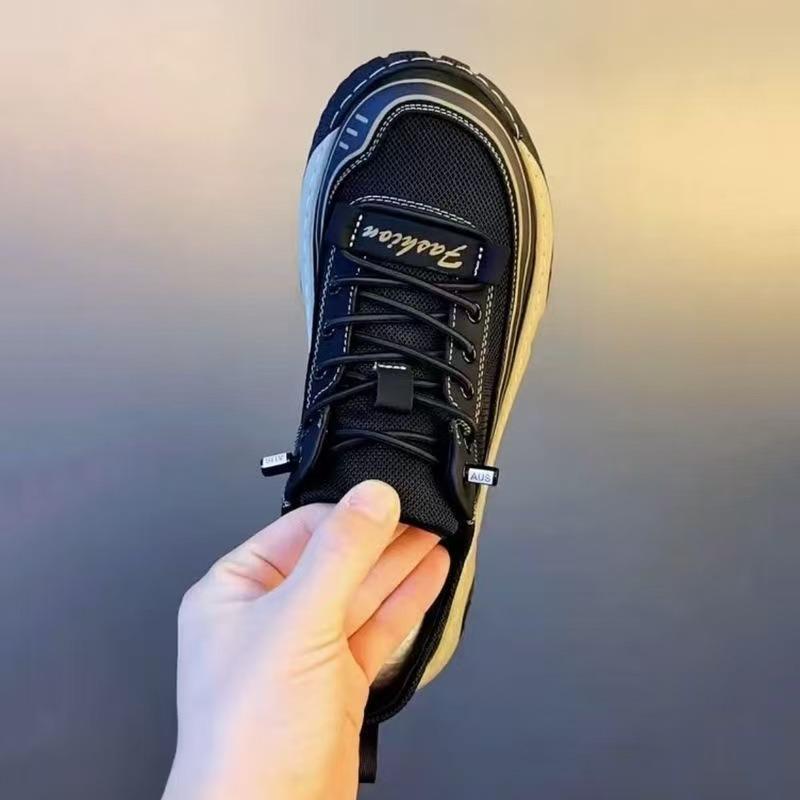 Designer Shoes Men Summer 2025 Comfortable Thickness Casual Sneakers Soft Wear-resistant Man Training Shoes Zapatos Para Hombre