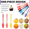 Integrated Jam Spatula Silicone Cream Spatula New Mixing Spoon  Kitchen Baking Tool