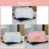 Korean Style Large Capacity Plush Pencil Case With Bear Design For Students And Girls