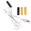 AA Battery rs Power Supply Adapter Replaces AA Batteries for LED Lights Electric Clock Christmas Tree Lights