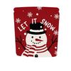Removable Christmas Chair Cover Cartoon Santa Claus Xmas Dinner Chair Seat Cover Snowmen Stretch Seat Protector Home Decoration