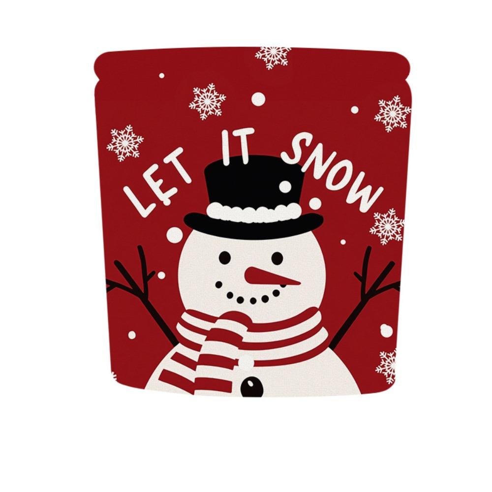 Removable Christmas Chair Cover Cartoon Seat Protector  New Year Supplies Style2