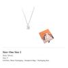 LOUIS VUITTON Monogram Row Brand Logo Necklaces Men's Silver 110962890
