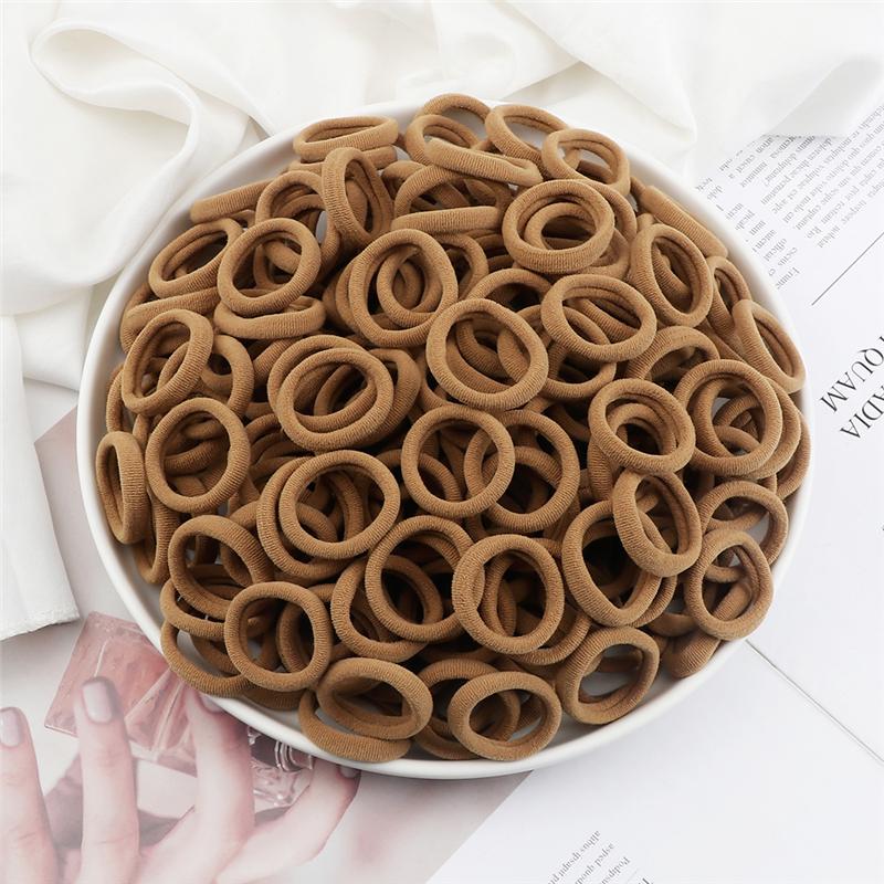 30/50/100 buc/Set Colorate Mici Elastice de Păr Fete Drăguțe Elastice de Păr cu Elasticitate Ridicată Accesorii de Păr pentru Copii Suport Coadă de Cal Bandă de Păr