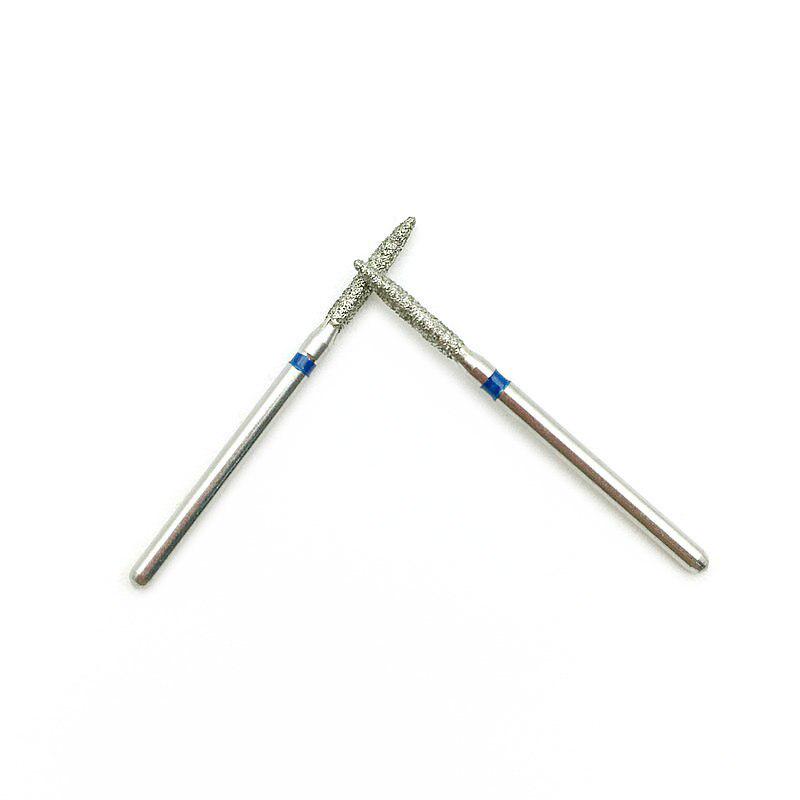 10pcs Diamond Burs Dental FG 1.6mm High Speed Drills for Polishing Smoothing Teeth Polishers FO-X21