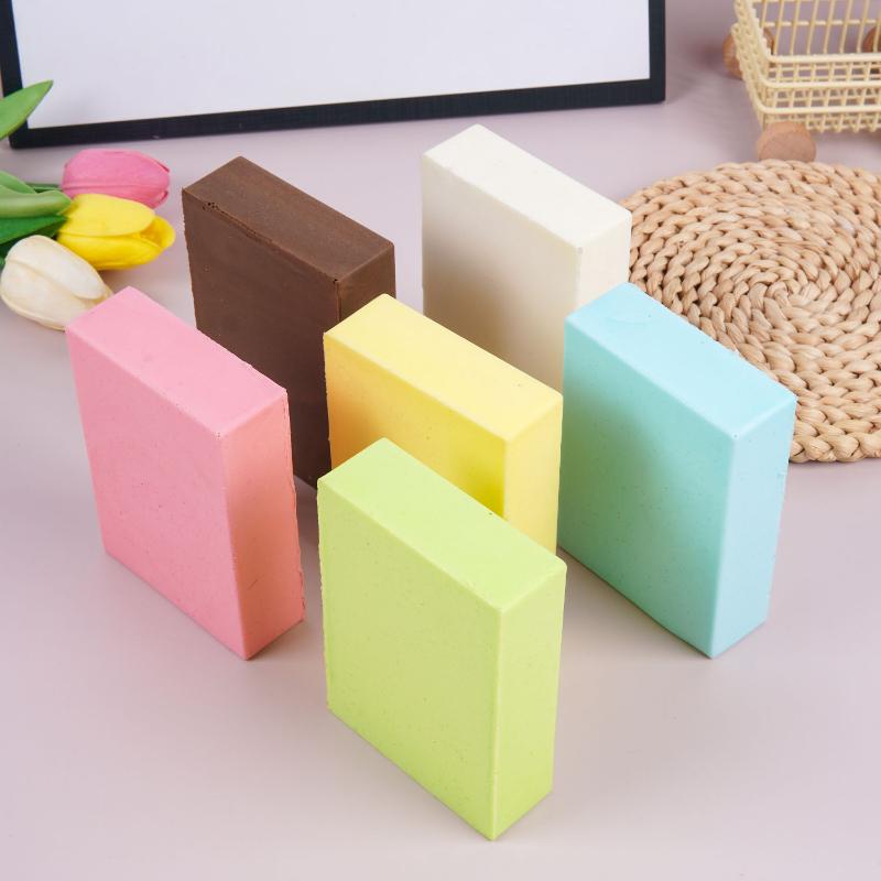 Slow Rebound Milk Brick Squeeze Toy Durable Soft Squishy Sensory Toy for Kids Adults Daily Stress Relief Travel Use