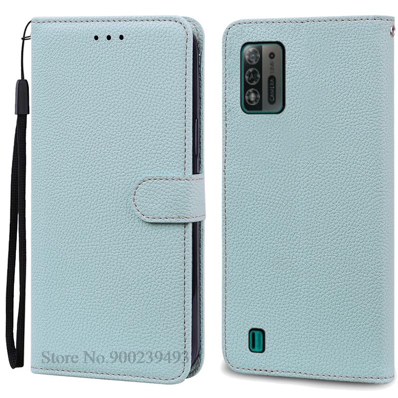A52 Lite Pouzdro Pro ZTE Blade A52 Lite Pouzdro Měkké Silikonové Peněženkové Kožené Vyklápěcí Pouzdro Pro ZTE Blade A52 Lite Pouzdro TPU Zadní Kryt Etui