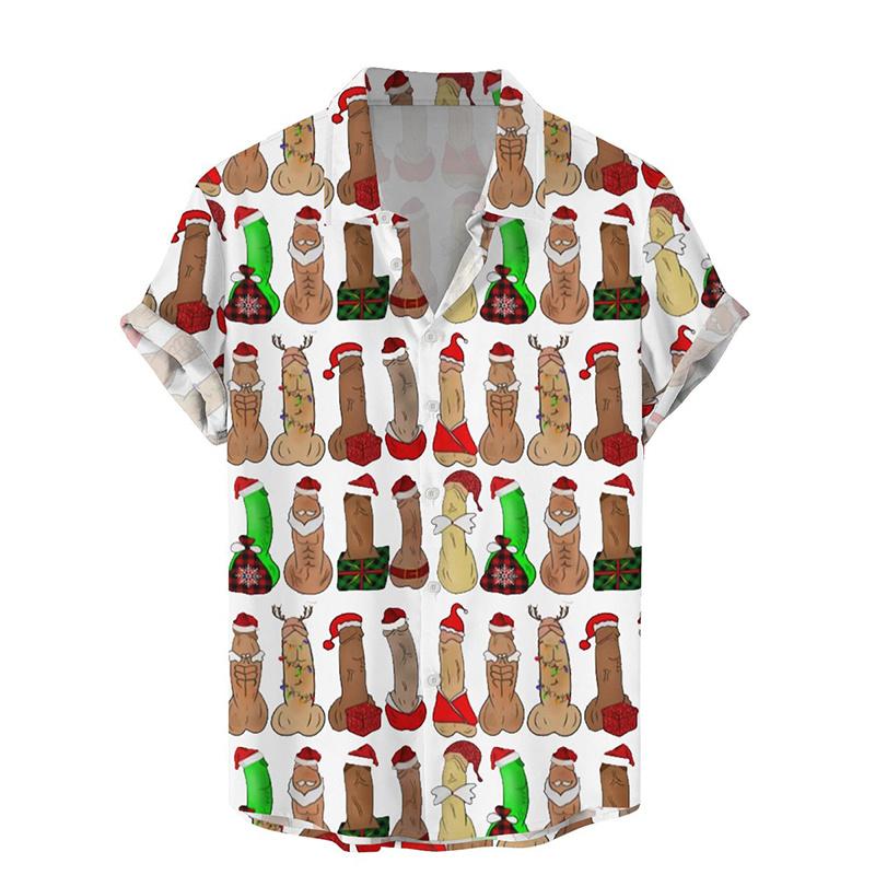 Harajuku Summer New 3D Printing Hentai Styles Shirts Sexy Patterns Graphic Short Shirts Men Fashion Cool Clothing Blouses Shirts