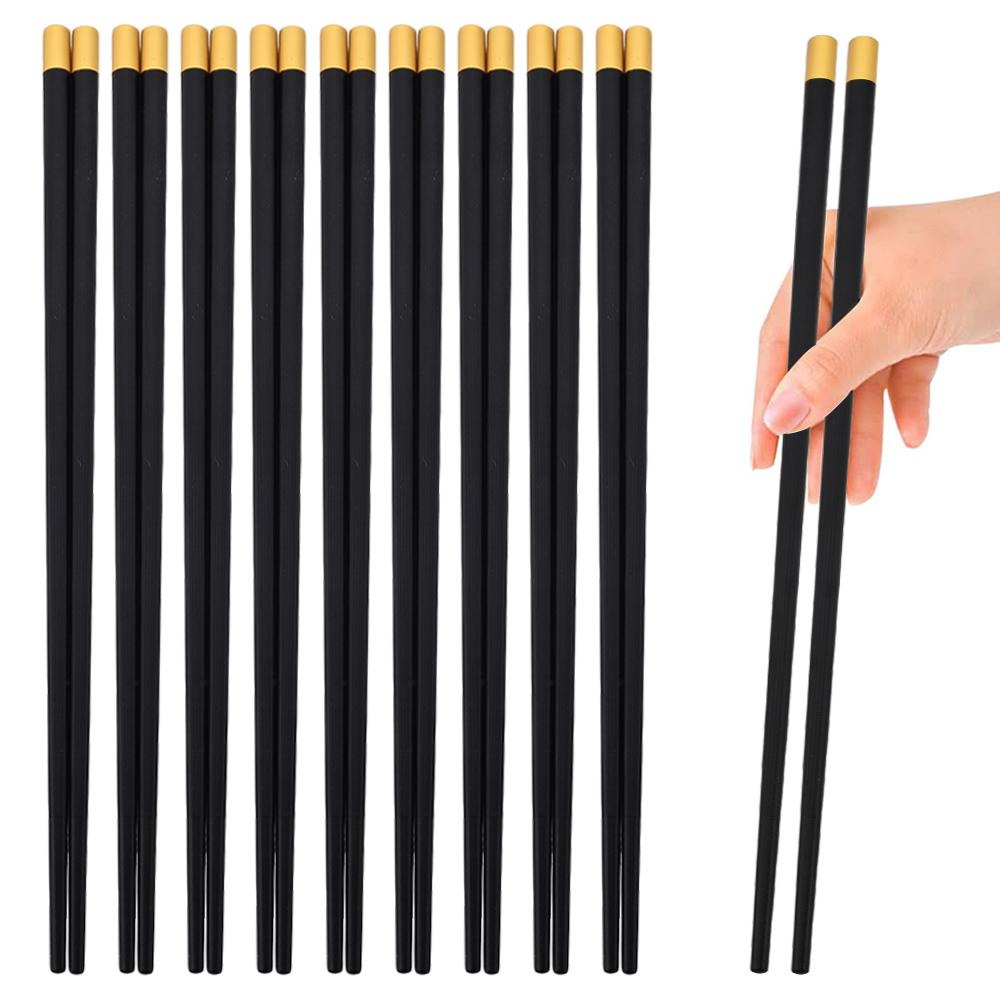 10 Pairs Chinese Japanese Chopsticks Sushi Sticks Korean Chopsticks Reusable Chop Sticks Kitchen Tableware Tool Accessories