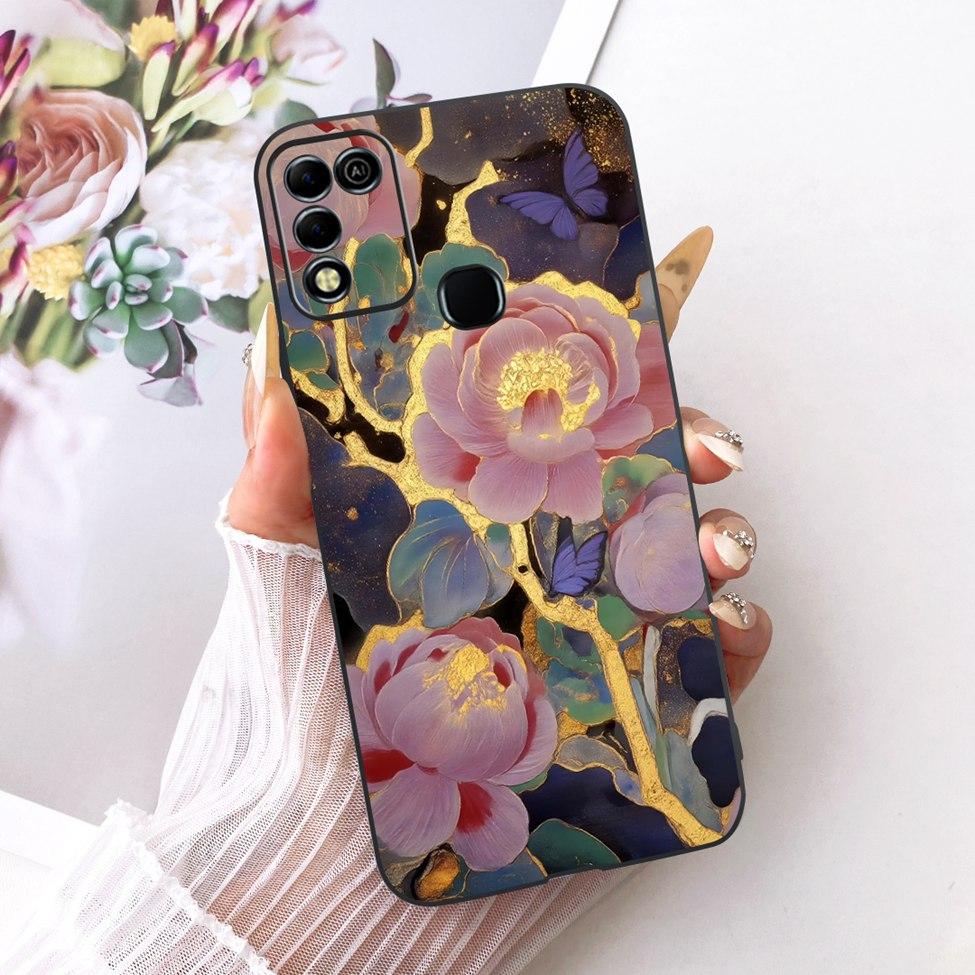 Case For Infinix Hot 11 Play Cover Luxury Fashion Funny Cute Painted Silicone Phone Casing For Infinix Hot 11Play