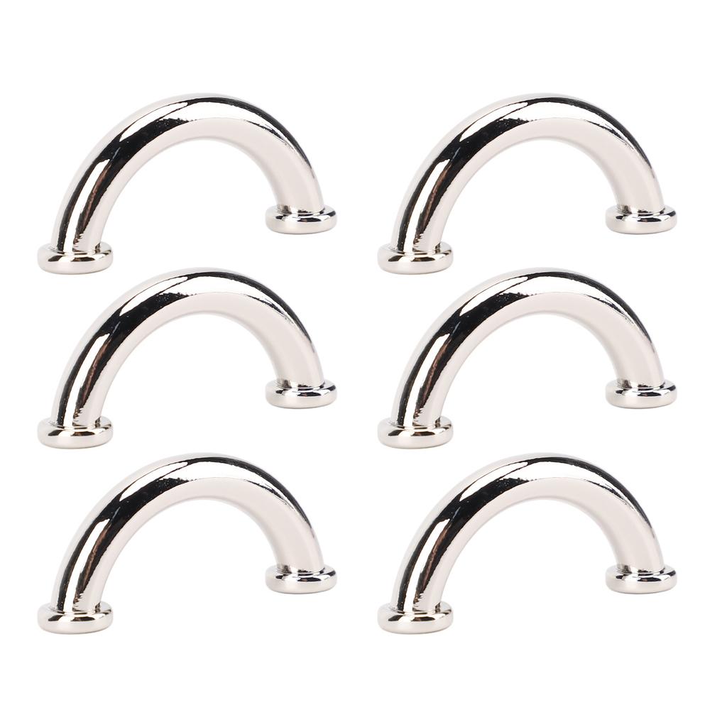 8 Set U Rings Metal Buckle Arch Bridge Handbag Connector Bag Strap Hanger Hardware Accessories