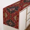Runner da Tavola in Lino Stile Persiano Moderno Decorazione Tavola Casa Riutilizzabile Runner per Tavolo da Cucina Sala da Pranzo Stile Rustico Decorazione per Feste