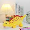 Adorable Plush Dinosaur Pencil Case For Students Large Capacity Creative Stationery Gift