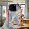 Phone Case: 2D flat, fits iPhone 18, 17, 16, 15, 14, 13, 12 Pro protective case, Frozen Penguin Kingdom, perfect Christmas and Halloween holiday gift