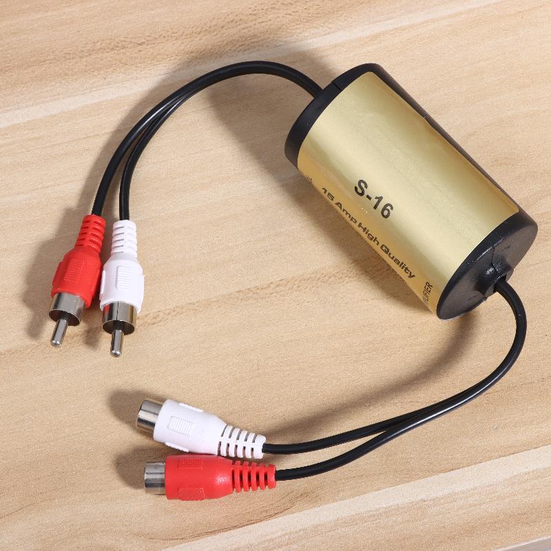 Rca Audio Noise Filter Suppressor Ground Loop Lsolator For Car And Home Stereo Car Audio Filter Noise Filter