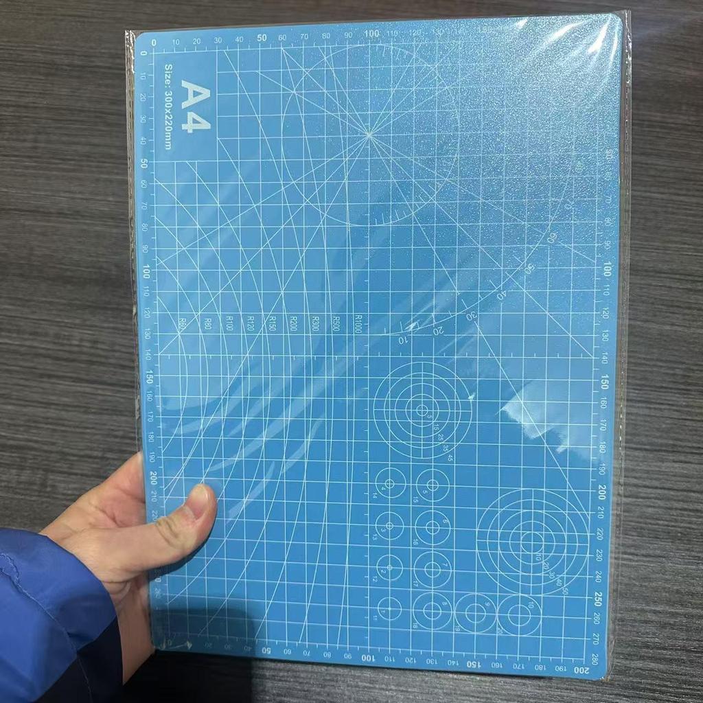 Umweltfreundliche A4 Schneidematte 2,3 mm - Handgefertigte Kunst- und Gravurplatte, verschiedene Stile verfügbar