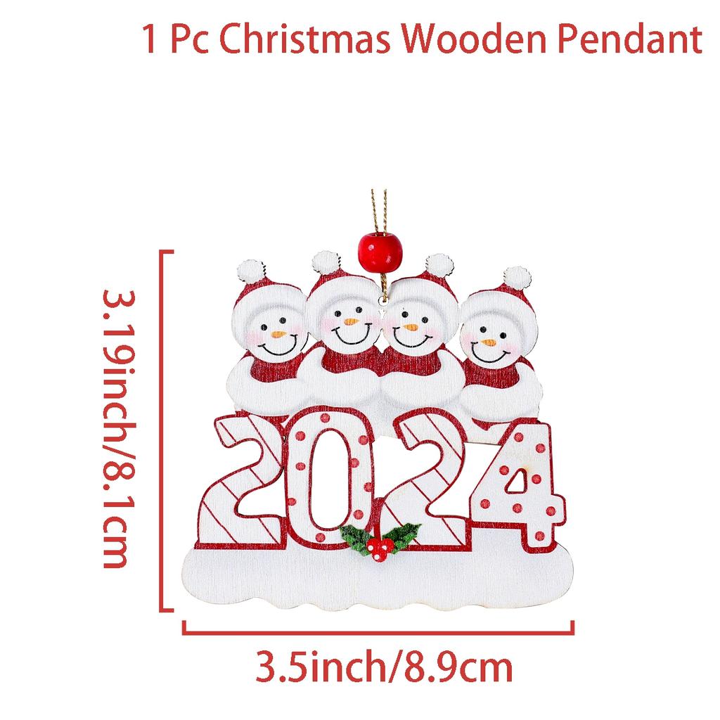 Christmas Family Pendant Navidad Natal Noel Tree Hanging Ornament Merry Christmas Decorations For Home 2025 Happy New Year 2025