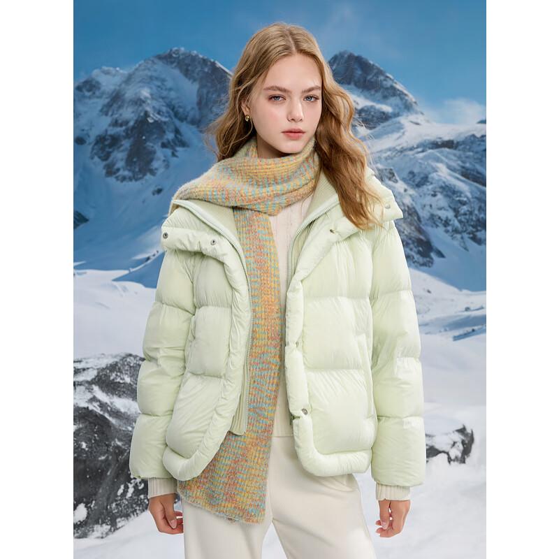 

Женский короткий пуховик свободного кроя Sancai Duxing M