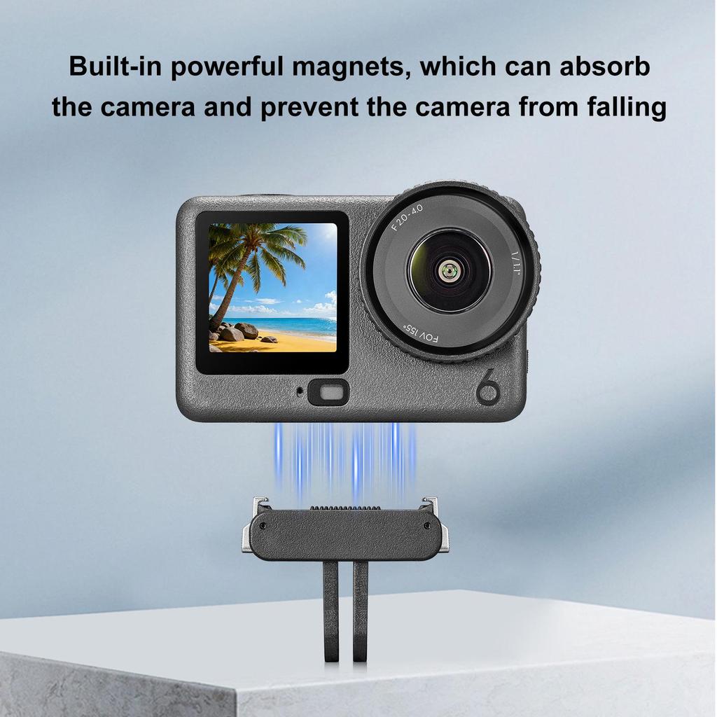 PULUZ Magnetic Quick Release Base for DJI Osmo Nano/Action 6 Camera