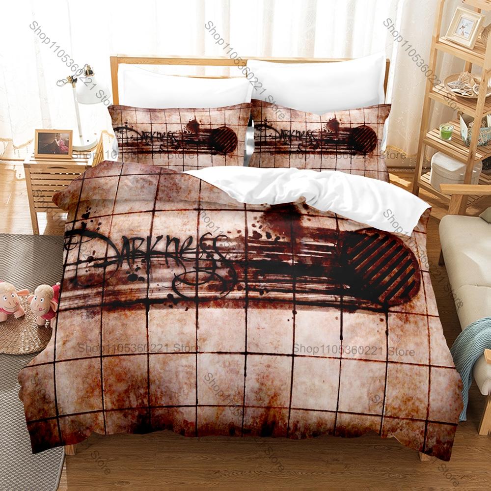 Cool The Darkness Jackie Estacado Mafia Demon Tentacle Supernatural Horror Shooter Game HD Bedding Set Duvet Cover + 2 Pillowcas