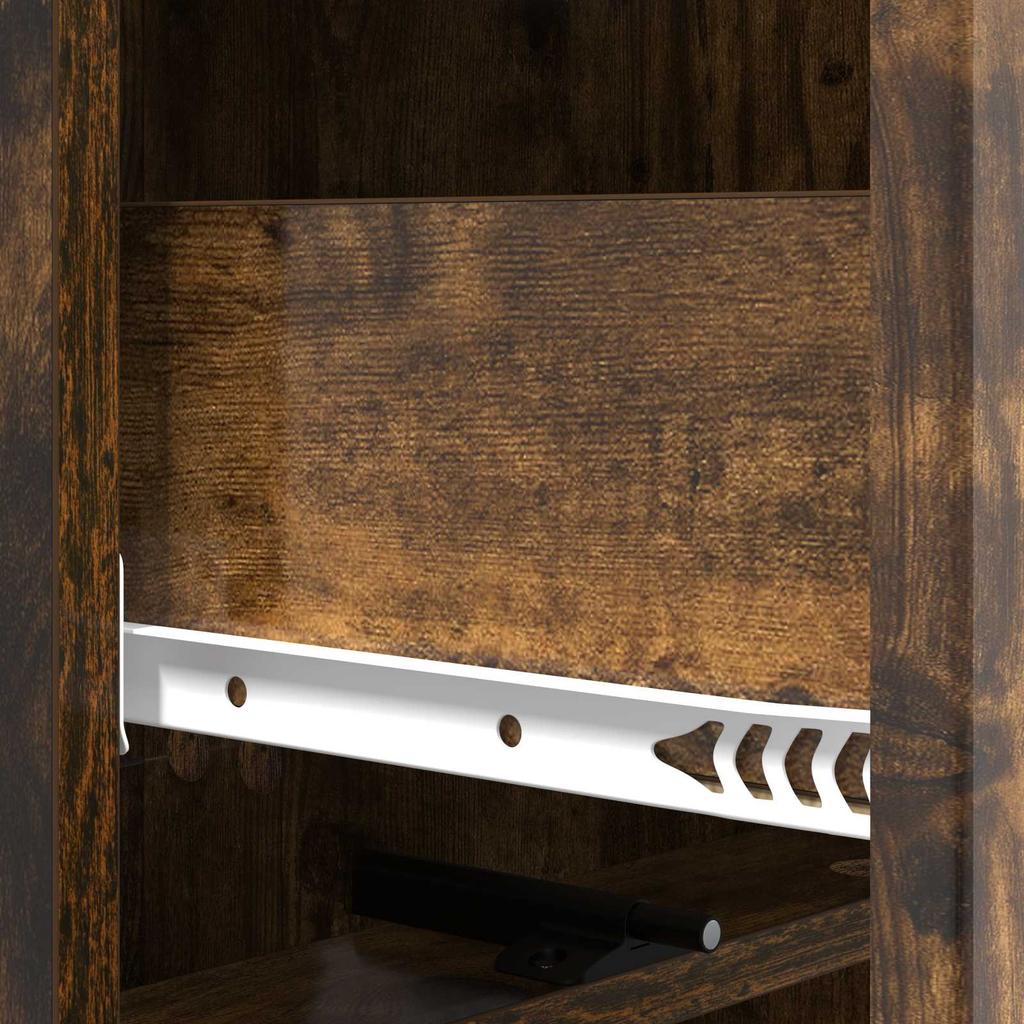 Drawer Cabinet Smoked Oak 33 x 34.5 x 92 cm