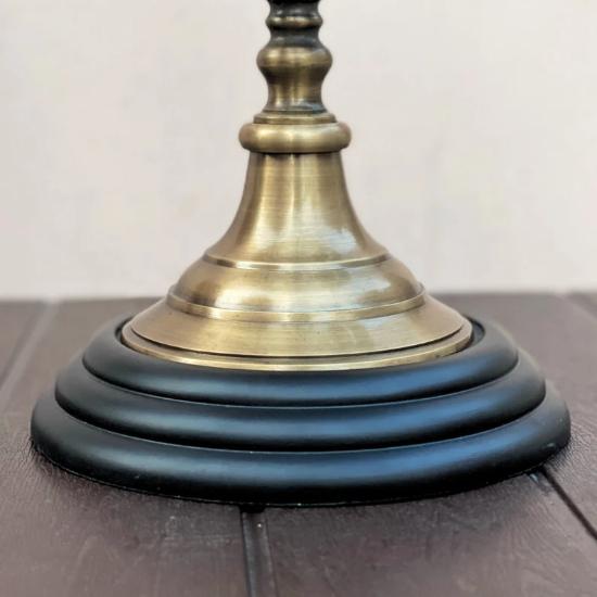 Vintage Brass Armillary Sphere Globe - Elegant Table and Desk Nautical Decor - On Wooden Base Maritime Nautical Gift - Home Decor Gift