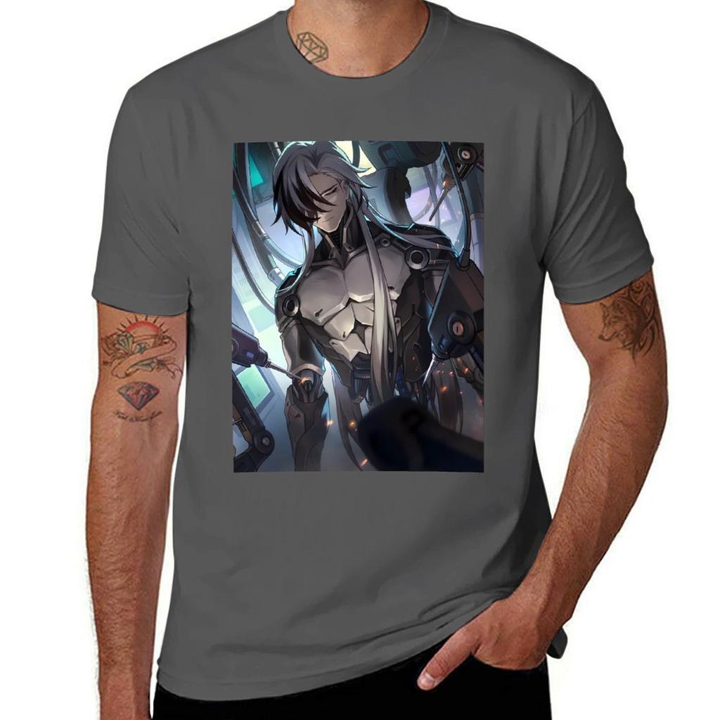 Boothill Honkai Star Rail TShirt Gym Wear Breathable Short Sleeve Tee