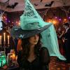 Gothic Witch Hat Durable Cosplay Dress Up Hat Funny Costume Wizard Cap  Cosplay Dress Up