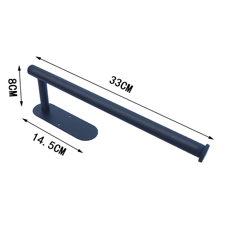 Stainless Steel Paper Towel and Rag Holder for Kitchen & Bathroom