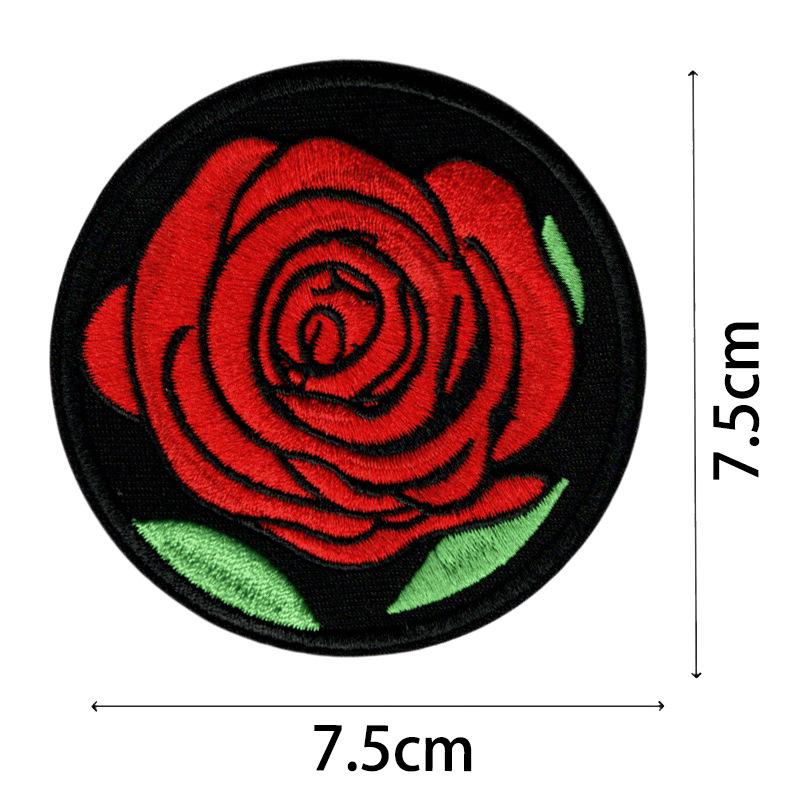 Cool Embroidered Motorcycle Suit Patches: European & American Academic Style Appliques