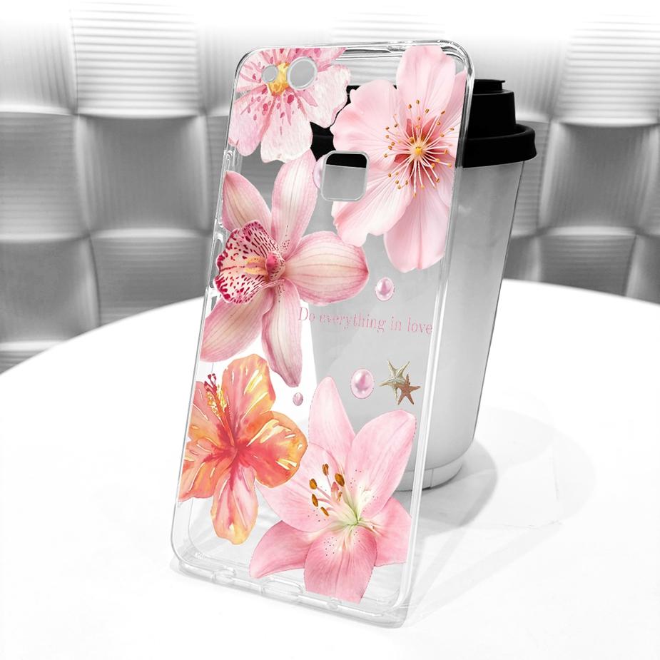For Huawei P10 Lite Case WAS-LX1 WAS-LX2 Luxury Bow Flowers Painted Cover Soft Slim Phone Case For Huawei P10 Lite P10Lite Shell