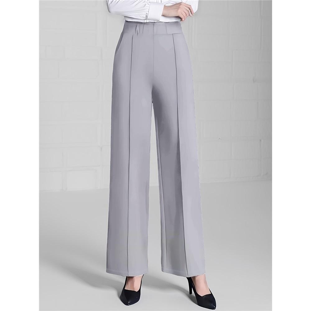 Women's Spring and Summer Wide Leg High Waist Loose Slimming Casual Pants