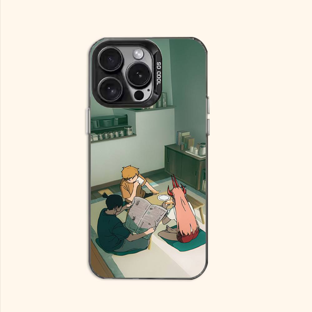 Anime D-Denji Case for iPhone 11 12 13 14 15 16 17 Pro Max XS X XR Cover