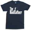 The Rodfather T-shirt Fisherman Tee Angler Dad Grandpa Fishing Present Gift Top