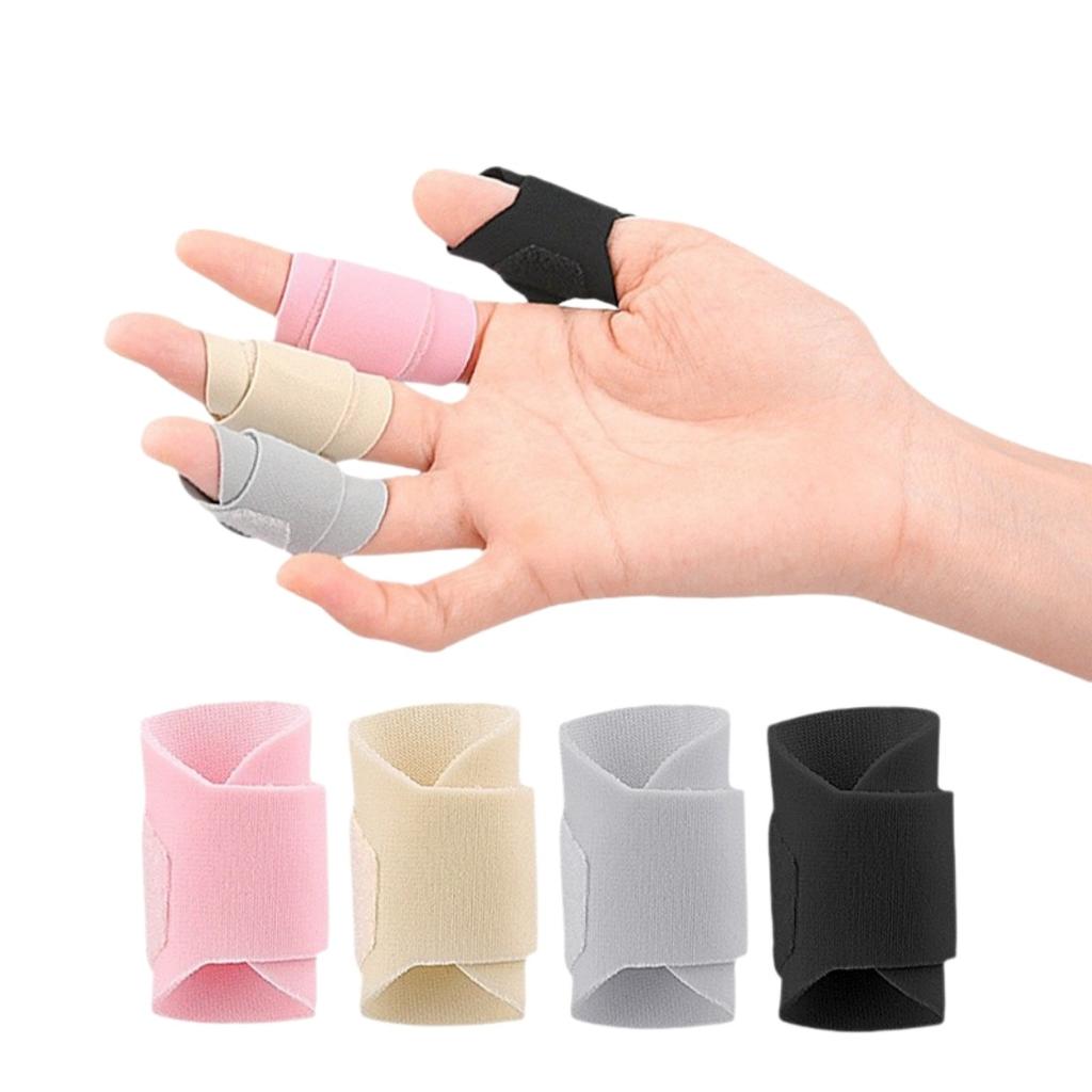 5Pcs Adjustable Finger Support Brace Protector Sleeve Splint For Arthritis Pain Relief Hand Protection
